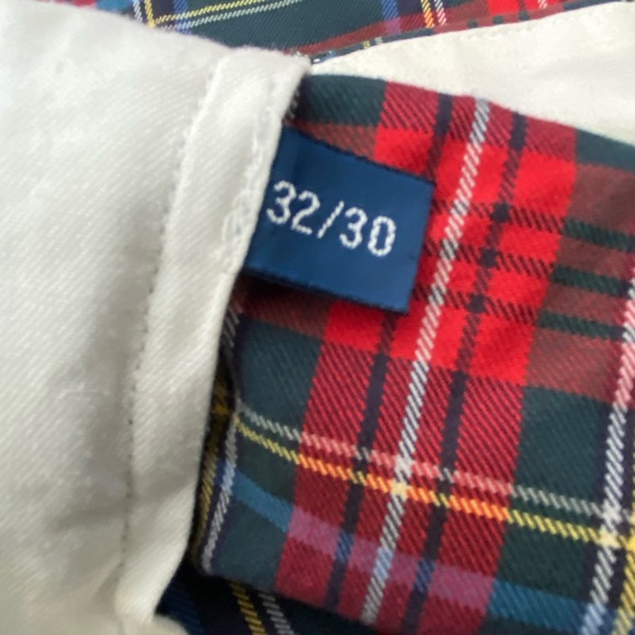 Vintage Polo Ralph Lauren tartan plaid flat front made in USA pant - Picture 6 of 7